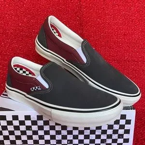 Vans | Shoes | Vans Skate Slipon Asphalt Pomegranate Mens  display picture 1